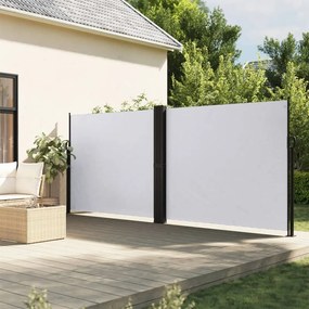 Tenda Da Sole Laterale Retrattile Bianca 160x1200 Cm /
