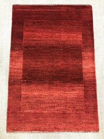 Loribaft Tappeto 120x80 Rosso (Iran) Annodato A Mano