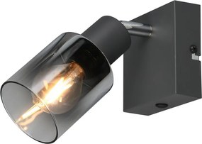 Faretto color antracite ø 7 cm Cadiz – Reality