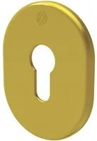 Mostrina porta blindata 4302 securemme f.sagom ottone lucido mm 62x82 (5 pezzi) Securemme