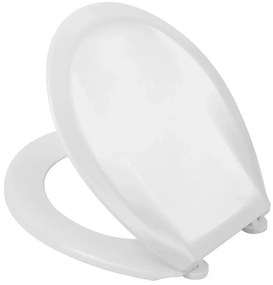 Copriwater universale in polipropilene bianco antibatterico 1,4 kg