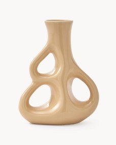 Vaso in ceramica Three Ears, alt. 21 cm