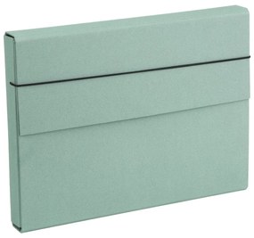 Organizer verde in cartone Olof Canvas Paper Laminate – Bigso