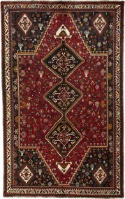Shiraz Tappeto 270 x 170 Rosso (Iran) Annodato A Mano