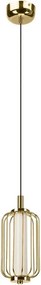 Lampada a sospensione con cavo LED BONNIE LED/10W/230V 3000K oro