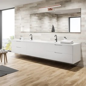 Illuminazione LED per specchio da bagno SHINE, 13,8 W/230 V, 60 cm, IP44, oro rosa