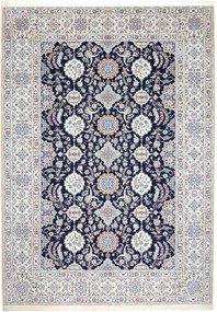 Nain Tappeto persiano 220x310 Blu (Iran) Annodato A Mano