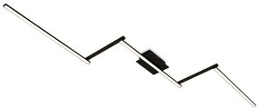 Briloner 3501-015 - Lampadario a plafone LED STAFF 5xLED/4,8W/230V nero