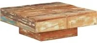 Tavolino da Caff 80x80x28 cm in Legno Massello di Recupero cod mxl 23361