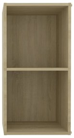 Set mobile tv 8 pz rovere sonoma in legno multistrato