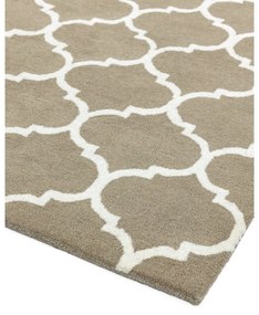 Tappeto in lana marrone chiaro tessuto a mano 160x230 cm Albany - Asiatic Carpets