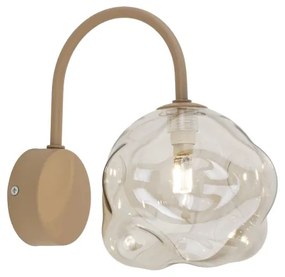 Applique LAVA 1xG9/8W/230V beige/fumé