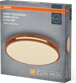 Osram - plafoniera dimmerabile a LED ORBIS WOODBURRY LED/36W/230V diam. 50 cm