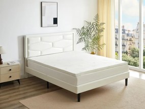 Topper Luxe memory foam 140 x 190 cm - ALOE VERA di NATUREA