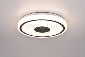 Bunda plafoniera led 16w 1900lm, 3000k  bordo nero d.33cm