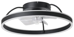 Ventilatore da soffitto Marinella trasparente, Ø 46 cm, CCT, dimmerabile, EGLO IP20