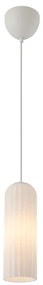 Nordlux - Lampada a sospensione con cavo MIELLA 1xE27/25W/230V bianco