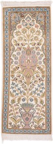 Cashmere Silk Tappeto orientale 120 x 50 (Indian) Annodato A Mano