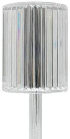 Lampada da tavolo LED ricaricabile a sfioramento SIMPLE LED/1W/5V 2400 mAh 3000-6000K trasparente