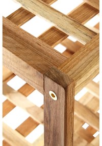 Scarpiera di colore naturale in noce massiccio – Premier Housewares