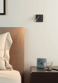 Redo 01-2340 - Luce Spot da parete a LED TOMIX LED/3,2W/230V nero