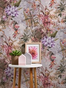 Carta da parati Paradise  viola, 53 cm x 10.05 m