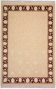 Tabriz Tappeto 170 x 250 Beige (Indian) Annodato A Mano