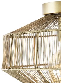 Plafoniera moderna in ottone 30 cm - Bolti