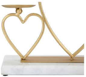 Candeliere in oro e bianco - Mauro Ferretti