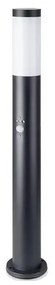 Lampada da esterno con sensore 1xE27/60W/230V IP44 80cm nera