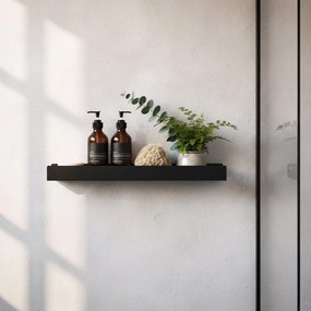 Mensola da bagno SF04 60cm black matt
