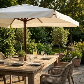 VICTOR - ombrellone da giardino palo centrale 3 x 3 m