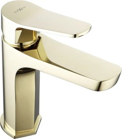 Mexen Lerma rubinetto lavabo, oro - 74300-50