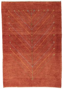 Gabbeh Tappeto 120 x 80 Rosso (Iran) Annodato A Mano