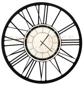 Orologio da parete di design classico piccolo big 50 nero