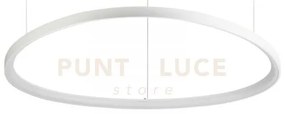 Gemini sospensione led 78 w on-off 8700 lm 3000 k bianco 99,5cm