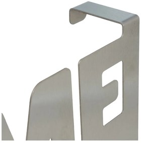 Appendiabiti in metallo argento opaco 32 cm Home - Casa Selección