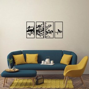 Decorazione murale in metallo 34x70 cm Branch - Wallity