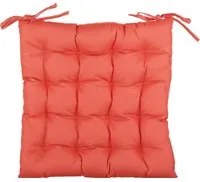 Cuscino sedia corallo 42x42 cm idrorepellente