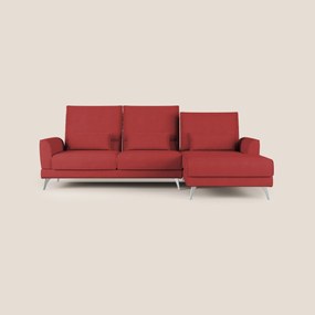 Tommy Divano angolare con relax e schienali traslanti in microfibra smacchiabile T11