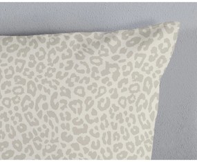 Biancheria da letto in cotone bianco e grigio chiaro per letto singolo 140x200 cm - Good Morning