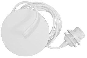 Cavo di sospensione bianco per apparecchi di illuminazione, lunghezza 210 cm Rosette - UMAGE