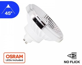 Lampada AR111 15W, Angolo 45°, Bianca - OSRAM LED Colore  Bianco Naturale 4.000K