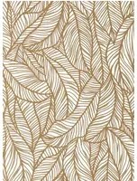Clarke & Clarke Carta da parati Selva - Bronze/ Ivory