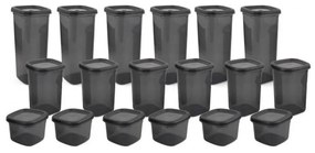 Dózy v sadě 18 ks na sypké potraviny Fresco – Hermia