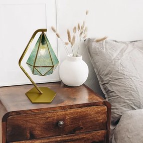 Rabalux 74200 - Lampada da tavolo NORAH 1xE14/40W/230V oro/blu