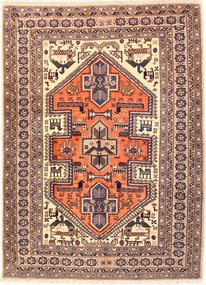 Ardebil Tappeto persiano 190 x 140 Rosso (Iran) Annodato A Mano