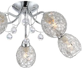 Globo 56689-5 - Lampadario a plafone KORDULA 5xE14/40W/230V