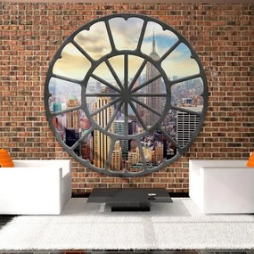 Fotomurale adesivo  New York all'ora di pranzo  Larghezza x Altezza Home decor 196x140