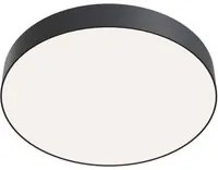 Plafoniera Moderna Zon Alluminio Nero Led 45W